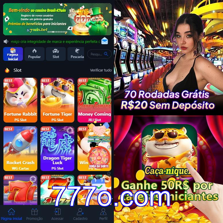 Cadastro no 777o: Comece com um Bônus de Boas-vindas!